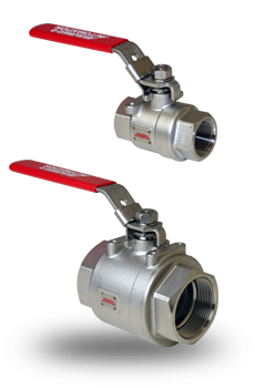 2-piece Stainless Steel Ball Valves