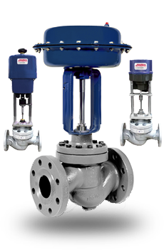 Actuated Industrial Globe Valves