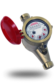 Lead Free Brass hot water meter