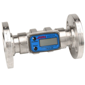 G2 Industrial Flow Meter with stainless steel body