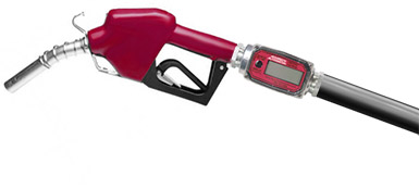 Fuel Meter on Fuel Pump Nozzle