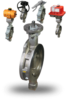 High Performance Butterfly Valve for Steam