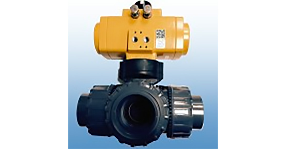 Filtration OEM Saves Money with 3 Way PVC Valve