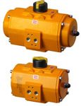 Pneumatic valve actuators