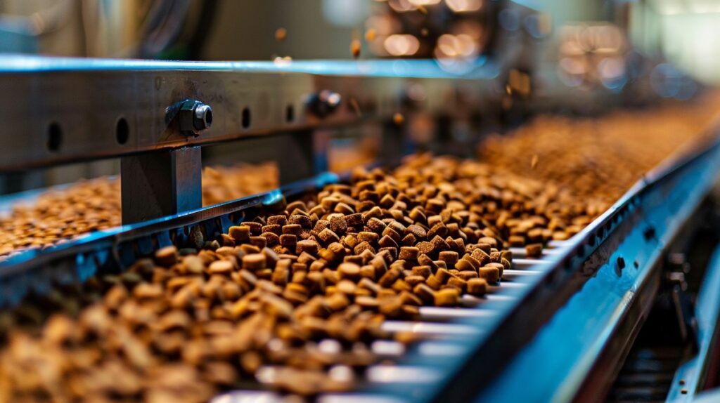 Automated pet food production