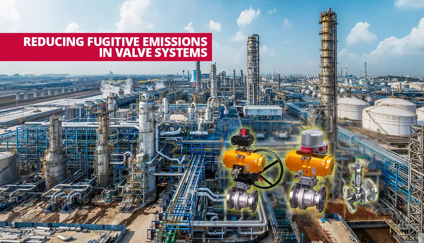 Reducing Fugitive Emissions in Valve Systems with Smart Selection and Automation